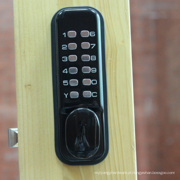Melhor bloqueio da porta de senha de segurança da combinação do botão em PVD acabamento preto
